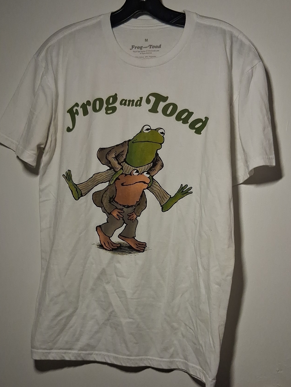 Frog and Toad Graphic Tee - White